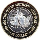 10 Dollars - Elizabeth II (Queen Mother)