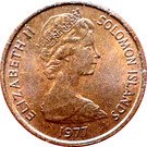 1 Cent - Elizabeth II (2nd portrait)