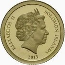1 Dollar - Elizabeth II (Statue of Zeus at Olympia)