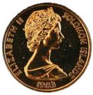 2 Cents - Elizabeth II (2nd portrait)