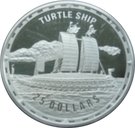 25 Dollars - Elizabeth II (Turtle Ship)
