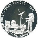 10 Dollars - Elizabeth II (First Lunar Vehicle)