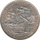 1 Dollar - Elizabeth II (Pearl Harbor)
