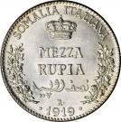 ½ Rupia - Vittorio Emanuele III