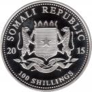 100 Shillings (Elephant; Silver Bullion Coinage)