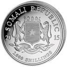 2000 Shillings (Elephant)