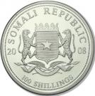 100 Shillings (Elephant; Silver Bullion Coinage)