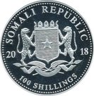 100 Shillings - Éléphant (Spéciale 15 ans)