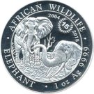 100 Shillings - Éléphant (Spéciale 15 ans)