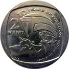 2 Rand (10 Years Freedom)