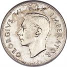 2½ Shillings - George VI (2½ Shillings, IMPERATOR)