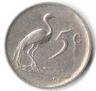 5 Cents (Charles Swart; English Legend - SOUTH AFRICA)