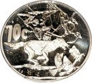 10 Cents (Black-backed Jackal)