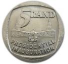5 Rand (Presidential inauguration)