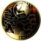 5 Rand (Cliff Gladiolus - Colourized)