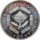 6 Pence - George VI (SUID AFRIKA - SOUTH AFRICA)