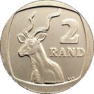 2 Rand  ( Isewula Afrika - iNingizimu Afrika )