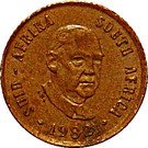 1 Cent (Balthazar J. Vorster)