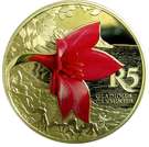5 Rand (Cliff Gladiolus - Colourized)
