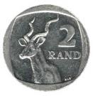 2 Rand (Afurika Tshipembe - iSewula Afrika)