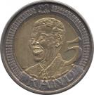 5 Rand (Nelson Mandela 90th Birthday)