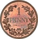 1 Penny (Zuid Afrikaansche Republiek; Transvaal Pattern)
