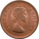 1 Penny - Elizabeth II (1st portrait)