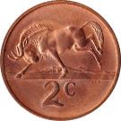 2 Cents (English Legend - SOUTH AFRICA)