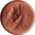 1 Cent  (Afrikaans Legend - SUID-AFRIKA)