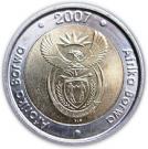 5 Rand (Aforika Borwa - Afrika Borwa)