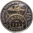 5 Rand (Griqua Town Coinage Coinage Centenial)