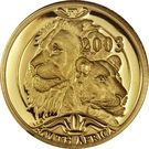 1/10 Ounce / 10 Rand (Natura - Lion)