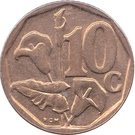 10 Cents (English Legend - SOUTH AFRICA)