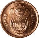 5 Cents (English Legend - South Africa)