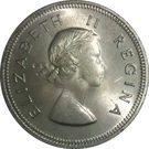 2½ Shillings - Elizabeth II (1st portrait)
