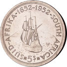 5 Shillings - George VI (Cape Town Anniversary)