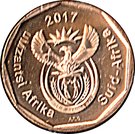 50 Cents (isiXosa & Afrikaans legend: uMzantsi Afrika & Suid-Afrika)