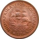 1 Penny - Elizabeth II (1st portrait)