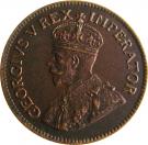 ¼ Penny - George V   (¼ D)
