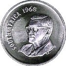 20 Cents (Charles Swart; English Legend - SOUTH AFRICA)