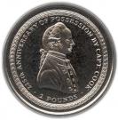 2 Pounds - Elizabeth II (Captain James Cook)