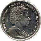 2 Pounds - Elizabeth II (Discovery of South Georgia)