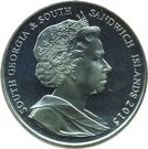 2 Pounds - Elizabeth II (Discovery of South Georgia)