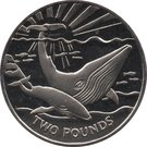 2 Pounds - Elizabeth II (Blue Whale)