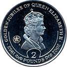 2 Pounds - Elizabeth II (Golden Jubilee)