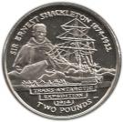 2 Pounds - Elizabeth II (Sir Ernest Shackleton)