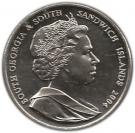 2 Pounds - Elizabeth II (Sir Ernest Shackleton)
