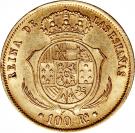 100 Reales - Isabel II