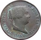 10 Centimos - Isabel II