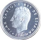 1 Peseta - Juan Carlos I (E-87)